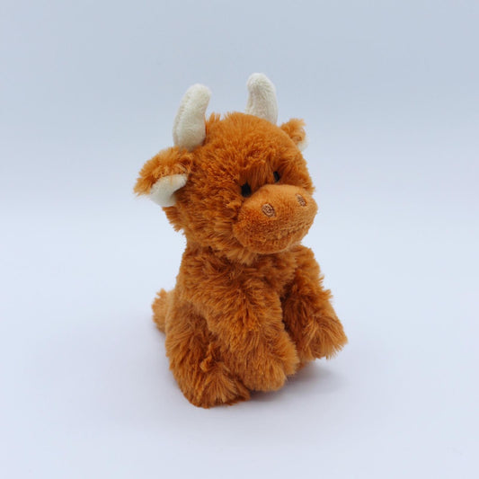 Mini Brown Highland Cow