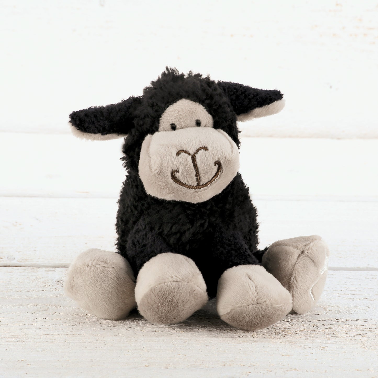 Mini Sitting Sheep Black
