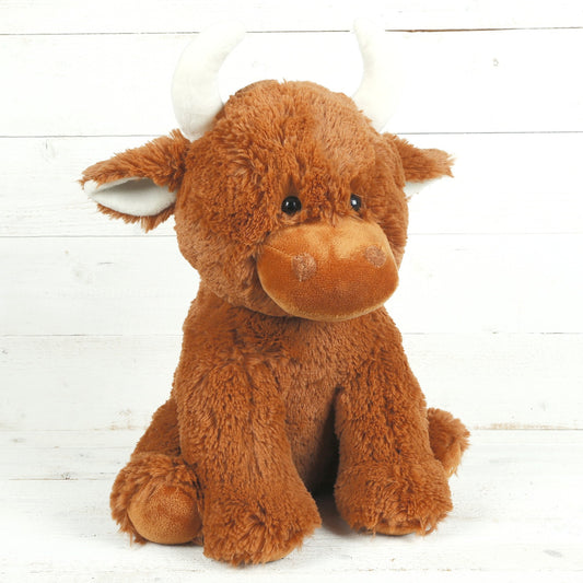 Large Highland Brown Cow