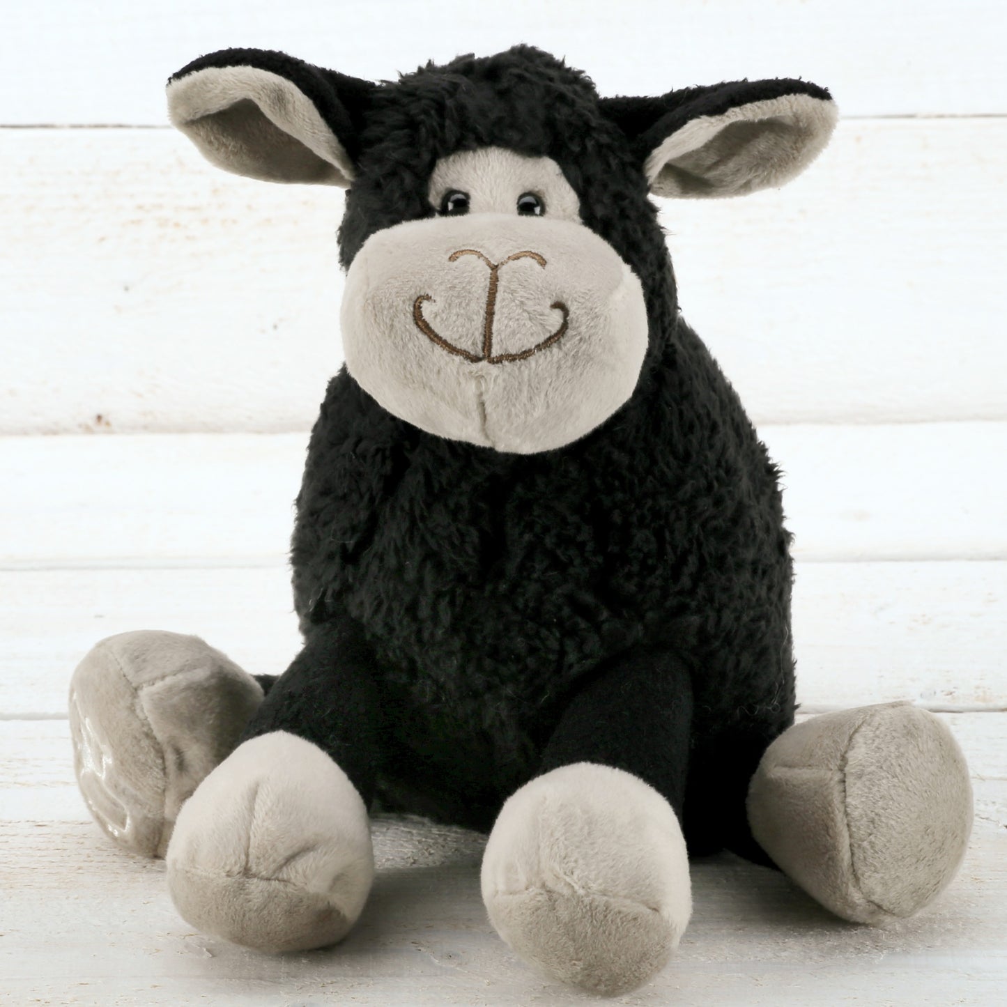 Small Sitting Sheep Black