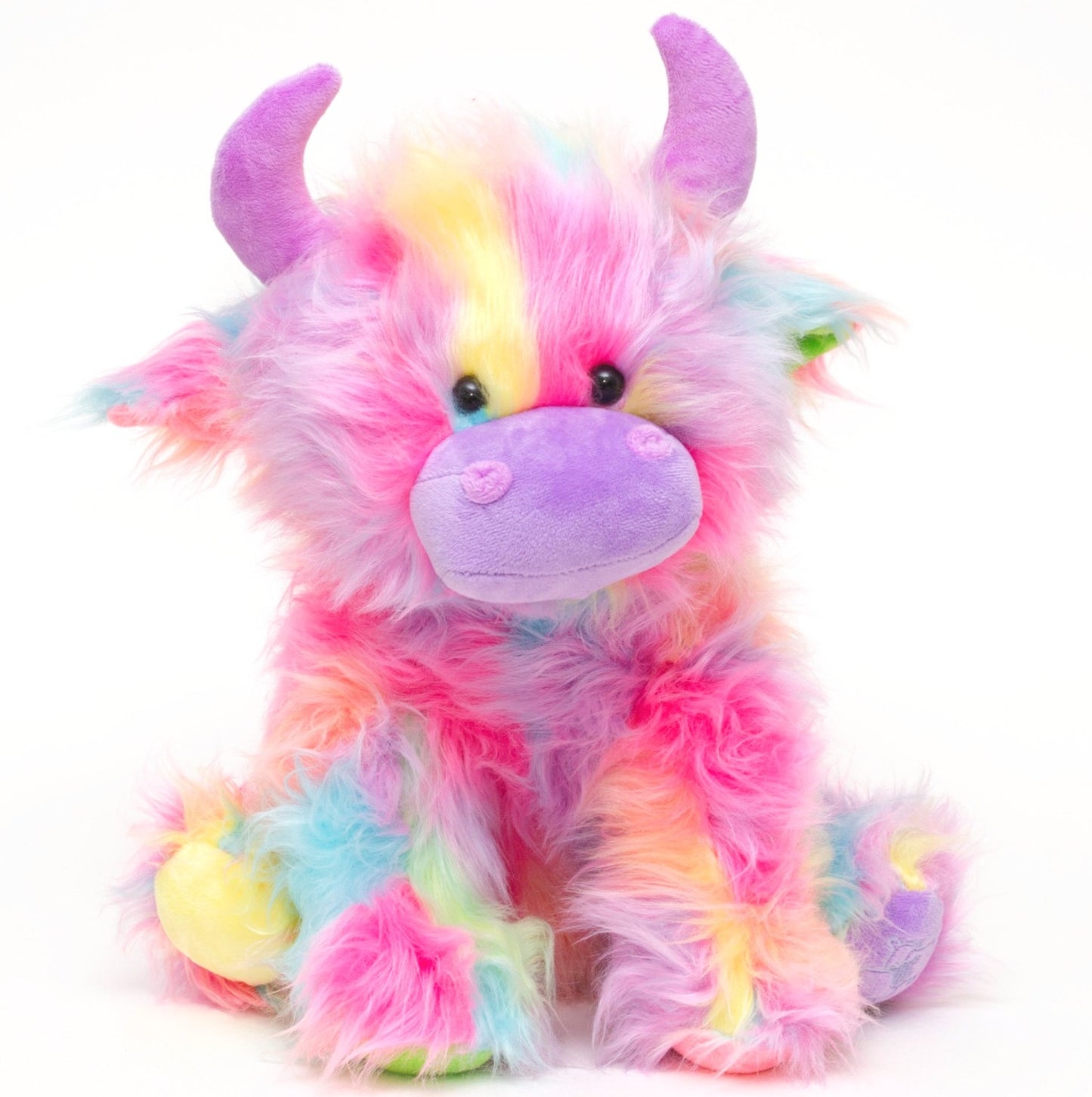 Rainbow Large Highland Cow