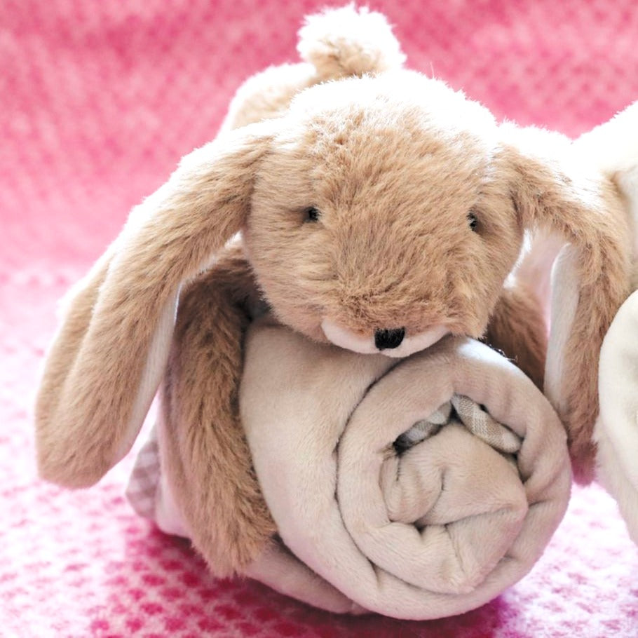 Bunny Toy Soother Brown