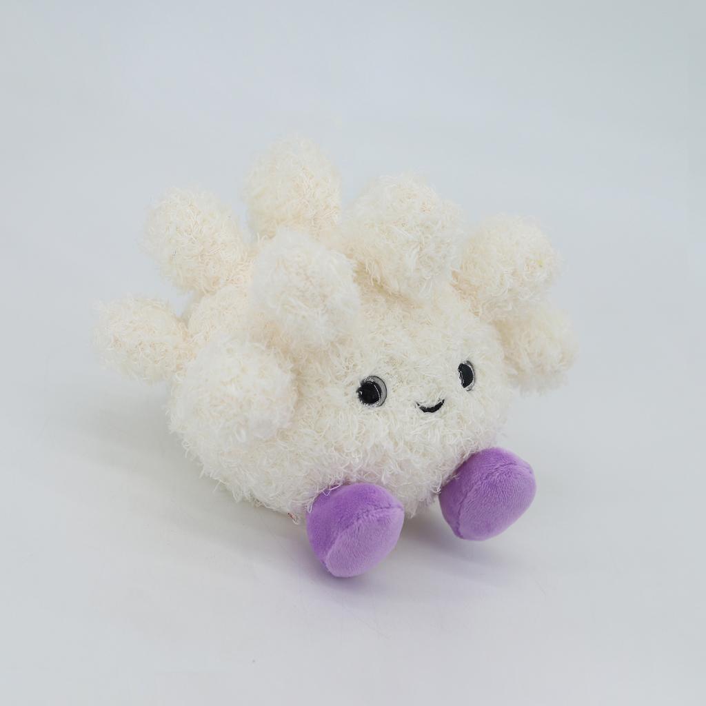 Coral Cream- Purple Feet