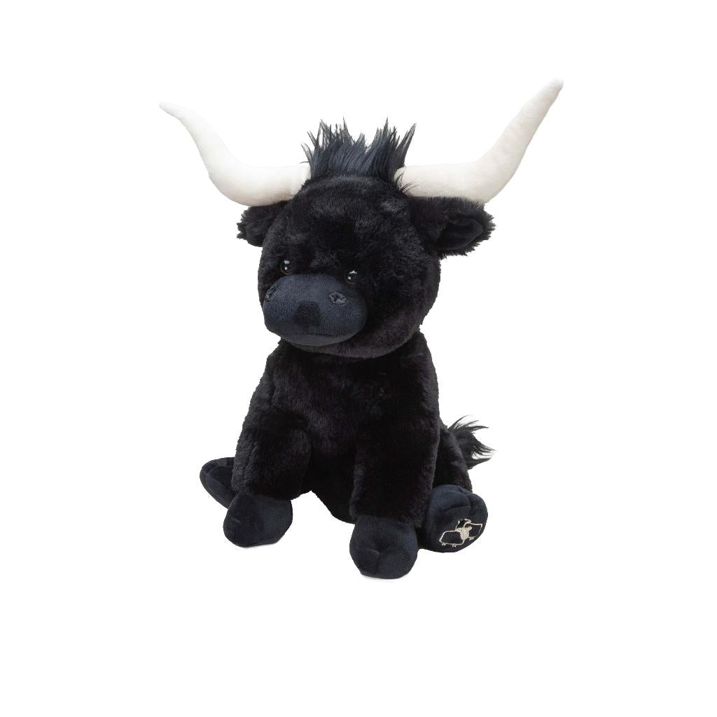Medium Black Longhorn Cow