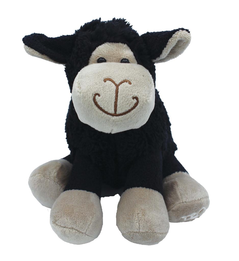 Small Sitting Sheep Black