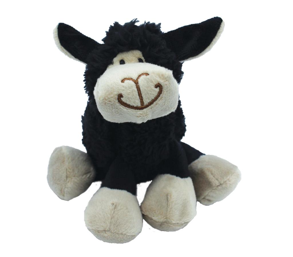 Mini Sitting Sheep Black + Gift Box