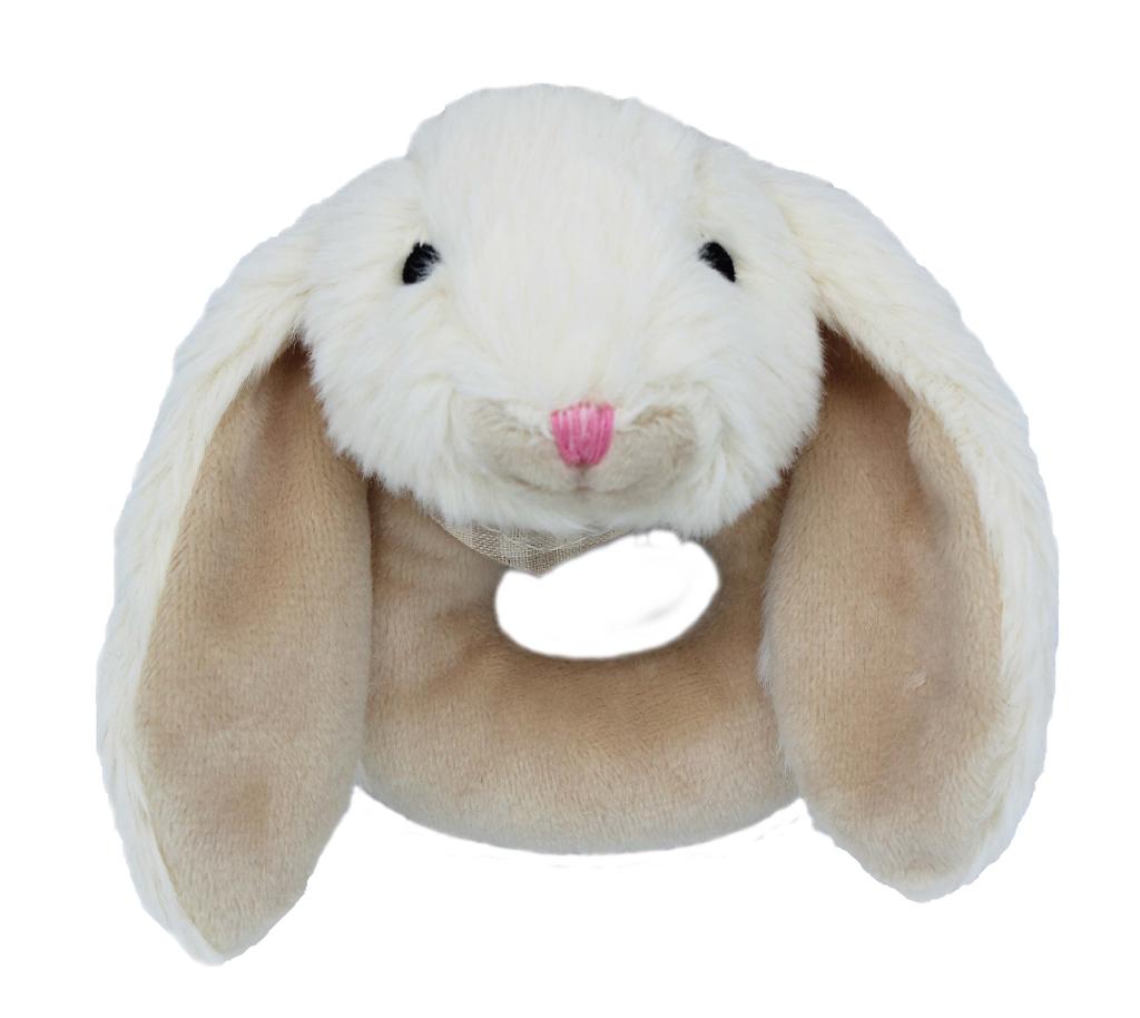 Bunny Rattle Cream + Gift Box