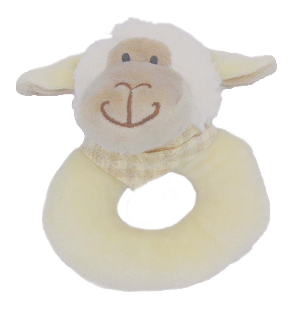 Sheep Rattle + Gift Box