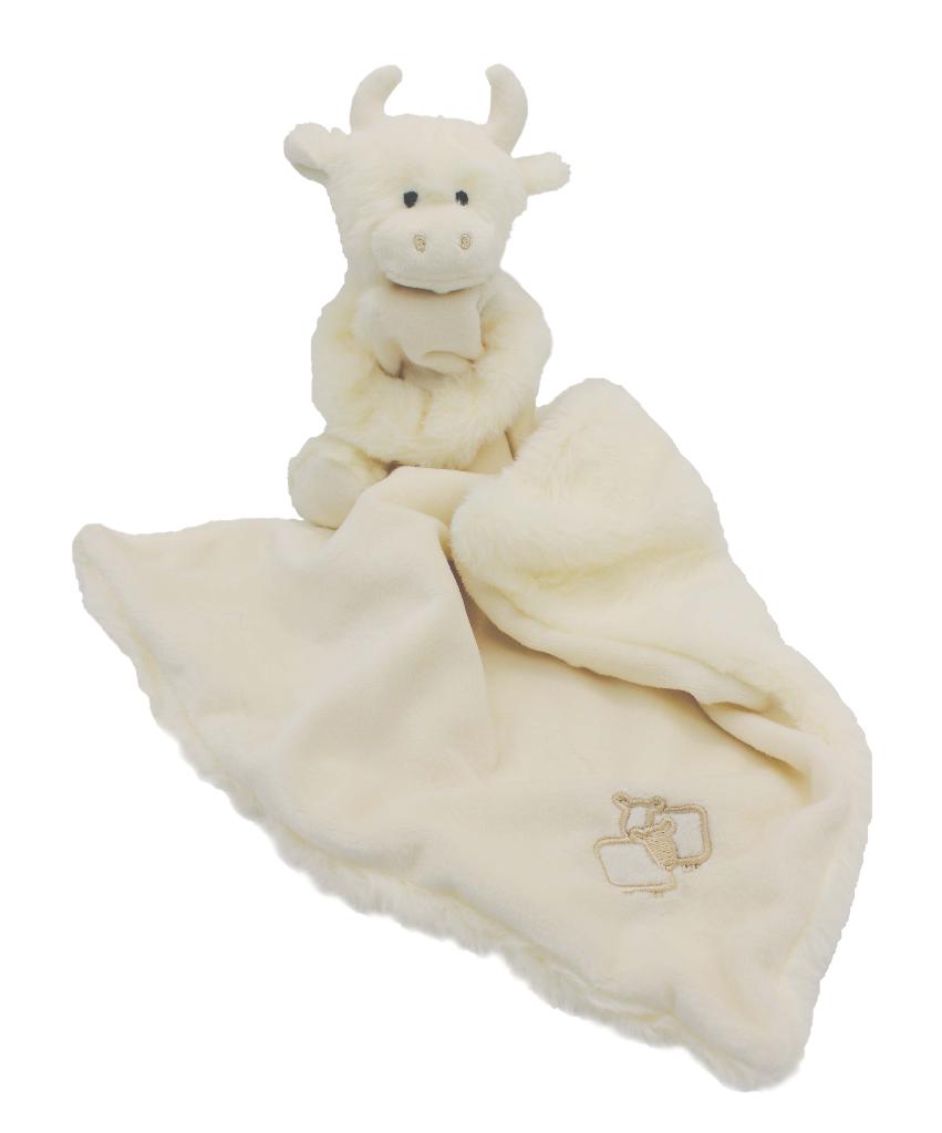 Highland Coo Toy Soother Cream + Gift Box
