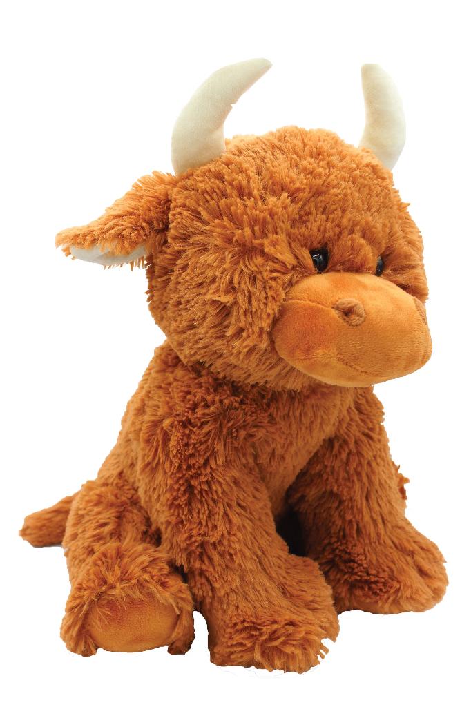 Large Highland Cow Brown