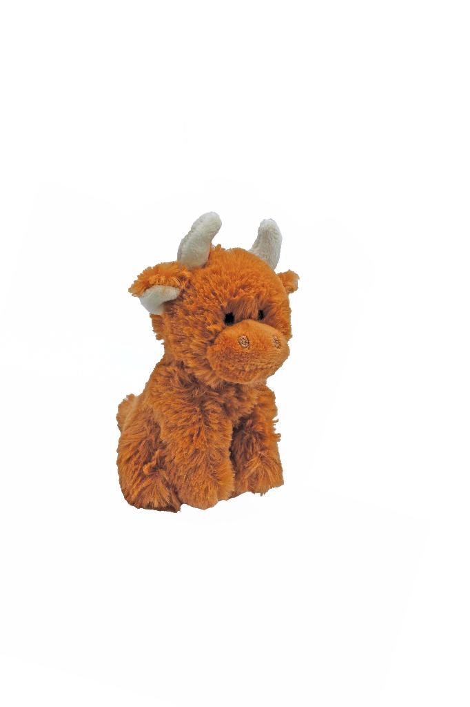 Mini Highland Cow Brown + Gift Box