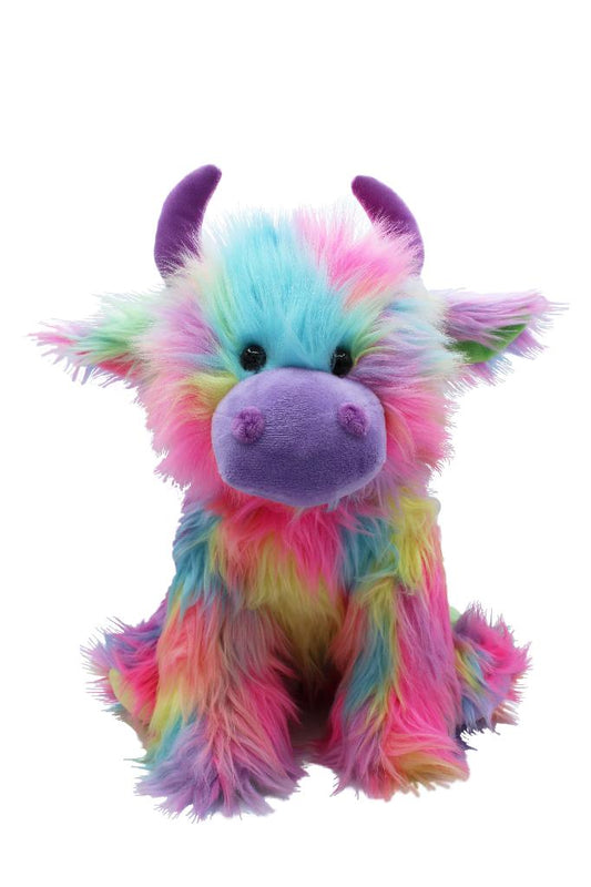 Extra Large Rainbow Highland Cow