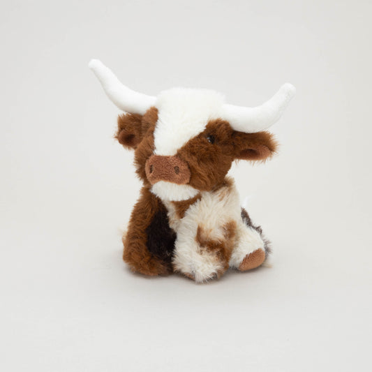 Mini Texas  Brown Cream Coo Highland Cow