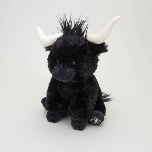 Medium Black Longhorn Cow